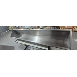 Mictório Coletivo Inox (Mostruário) 2m - Construinox